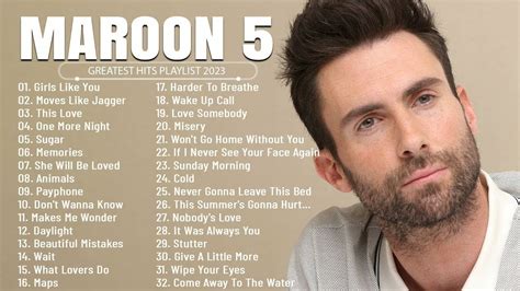 maroon 5 songs.